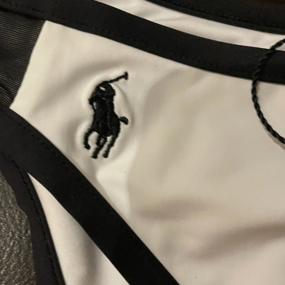 White Bikini bottoms Ralph Lauren POLO Bikini Bottoms NWT NIP - Picture 4 of 4